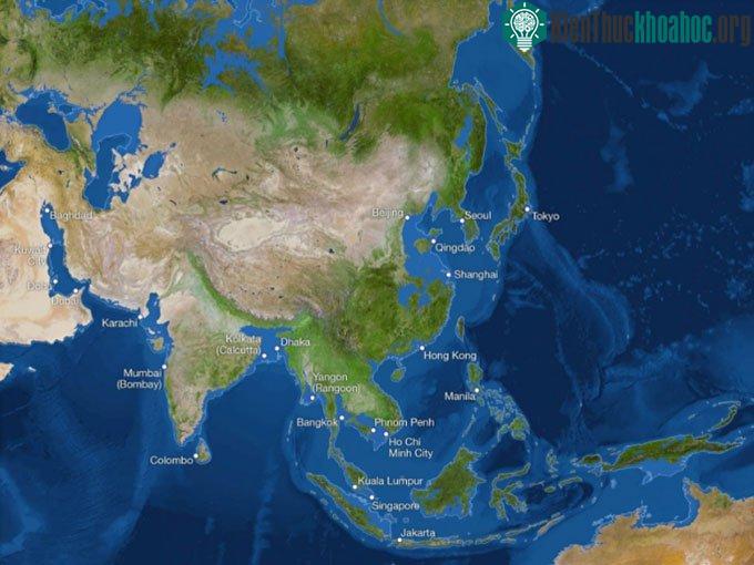 Thành phố Hồ Chí Minh của Việt Nam có thể bị chìm trong biển nước.