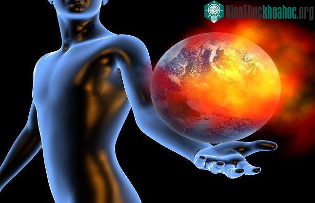 Ấm lên toàn cầu, biến đổi khí hậu sánh ngang thảm họa hạt nhân và thiên thạch. (Ảnh minh họa: Internet.)