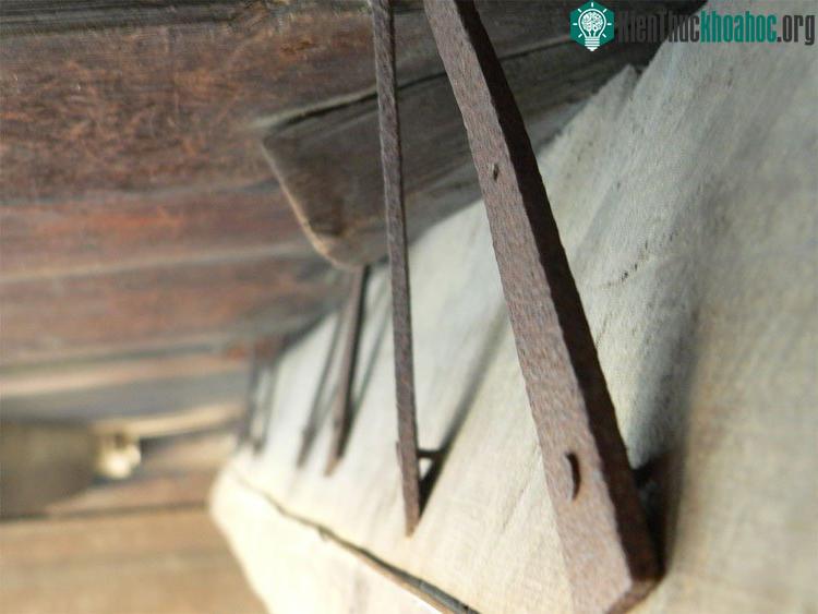 Kĩ thuật đơn giản của gỗ và đinh đem lại hiệu quả tối đa.