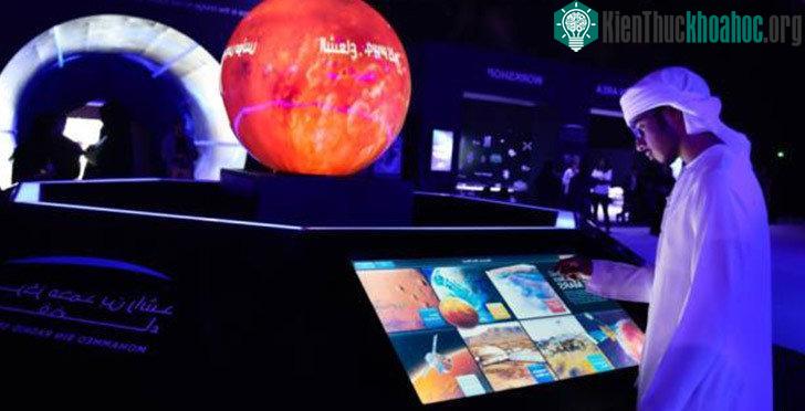 Người Ả Rập tham gia cuộc đua vào không gian. (Ảnh Internet).