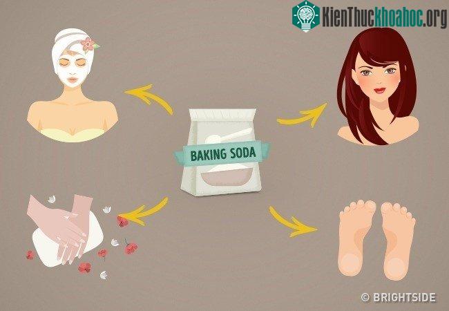Baking soda có thể ngăn ngừa, loại bỏ mụn và mụn đầu đen.