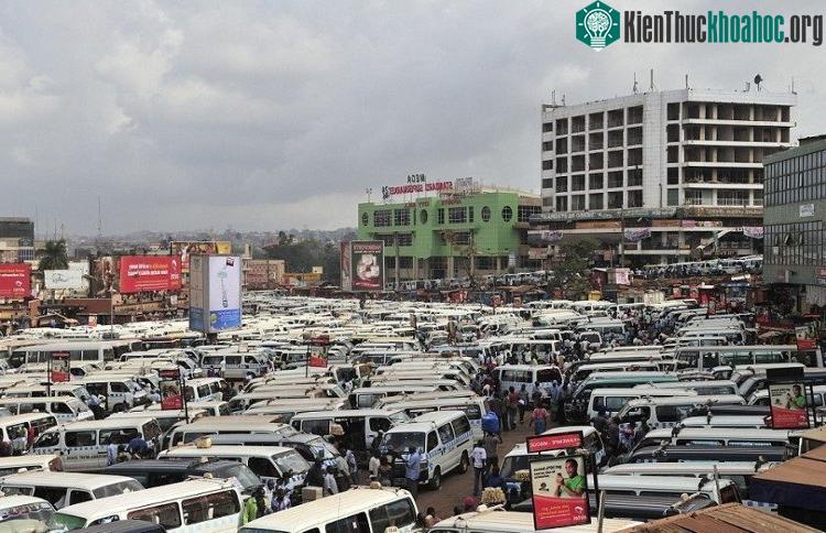 Taxi ở Kampala, Uganda