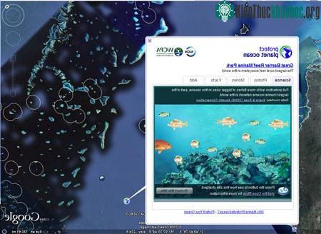 Hình ảnh đại dương kỳ thú trên Google Earth ảnh 3