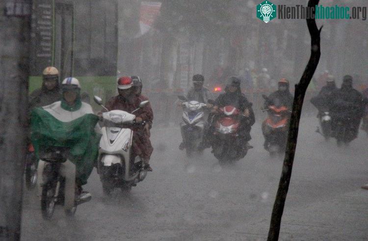 Khu vực Hà Nội từ chiều và đêm nay có mưa vừa, có nơi mưa to và dông.