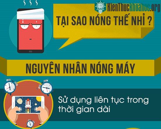 Nguyên nhân khiến điện thoại bị nóng