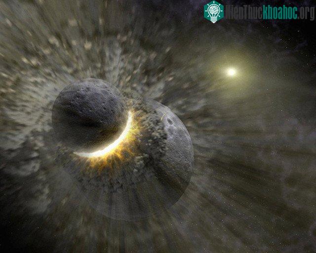Mặt Trăng thời kỳ đầu có nhiều sự khác biệt. (Ảnh: NASA).