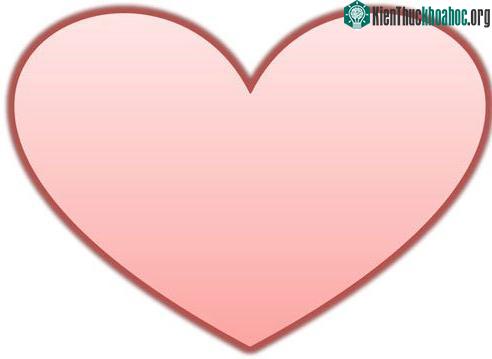 Biểu tượng trái tim mà ta thường thấy.