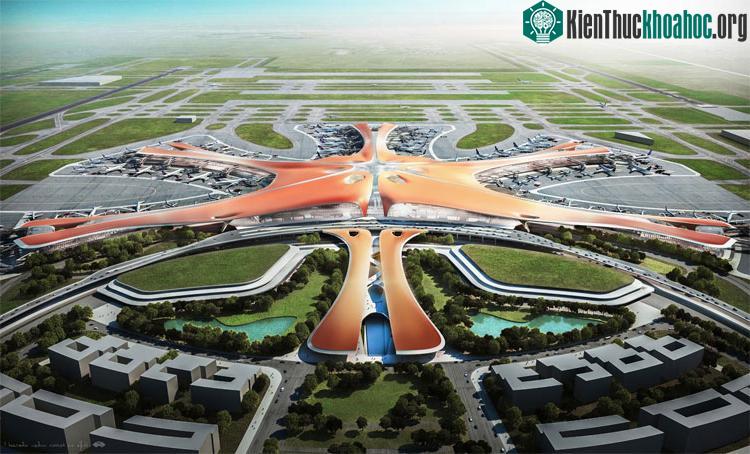 Toàn cảnh thiết kế của sân bay.