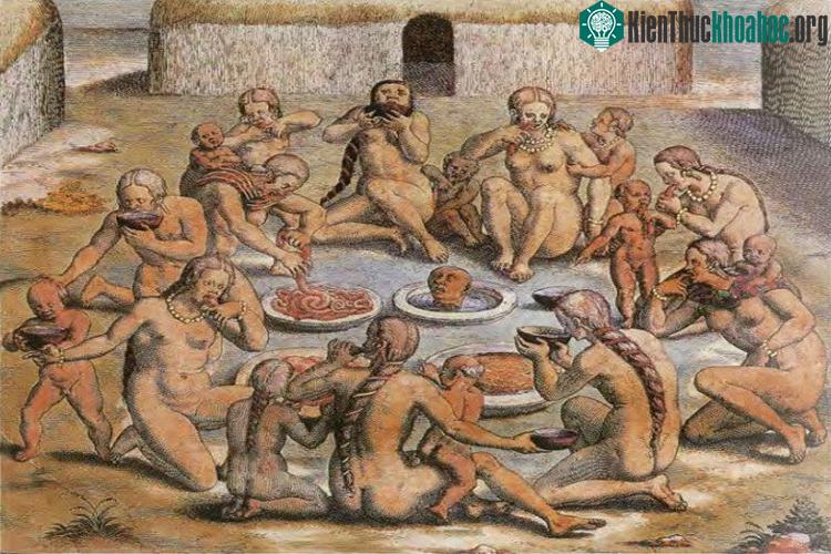Liệu hình vẽ này về thổ dân Caribean có là sản phẩm của trí tưởng tượng?