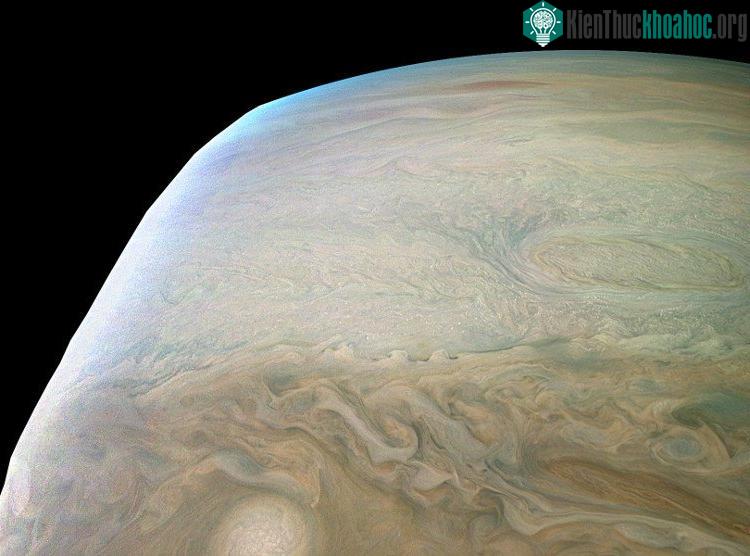 NASA gọi đây là "Rìa cạnh của Sao Mộc".