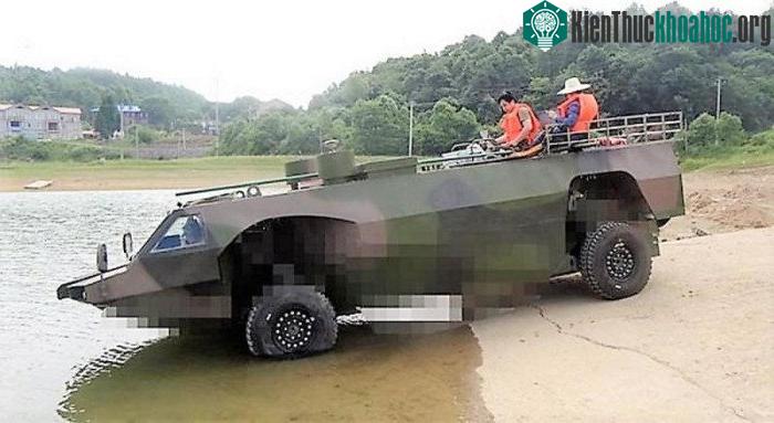 Mẫu xe lội nước nhanh nhất thế giới vừa được Trung Quốc giới thiệu.