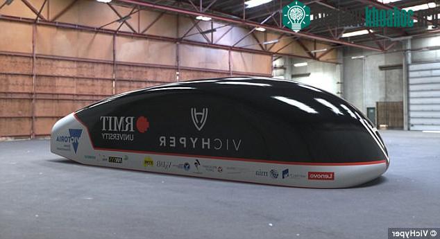 Con tàu này sẽ đưa hành khách di chuyển xuyên nước Úc với tốc độ chóng mặt 1200km/h