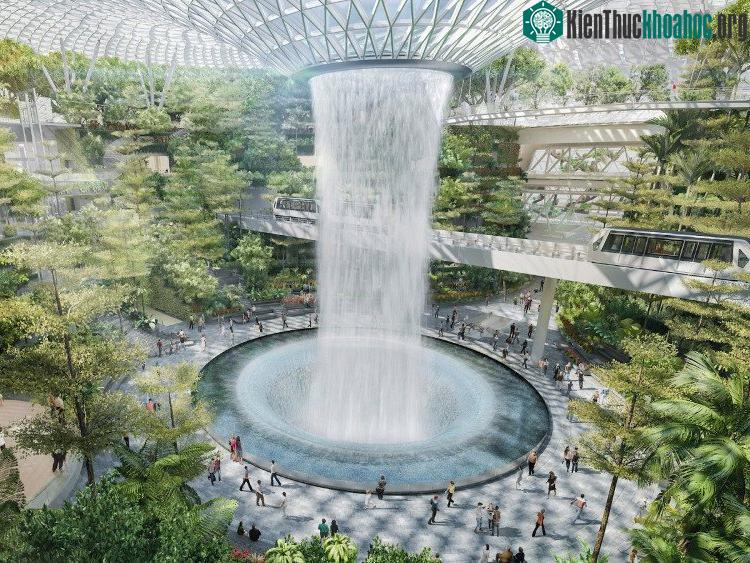 Xoáy nước mưa nhân tạo.