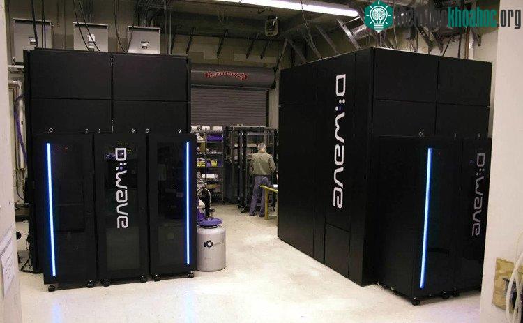 Máy tính lượng tử D-Wave 2X do Google chế tạo.