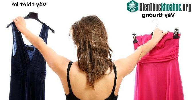 Váy thiết kế đôi khi cũng chẳng bằng váy thường.