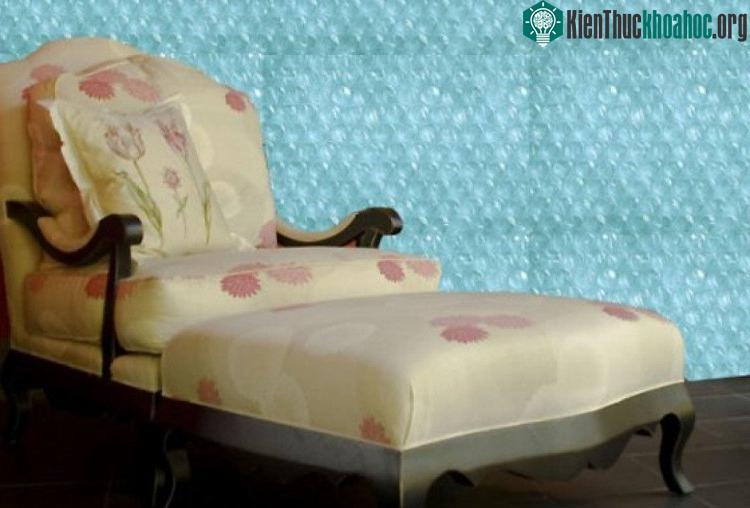 Bubble Wrap làm giấy dán tường?