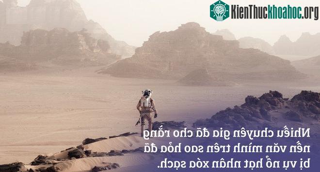 Vụ nổ hạt nhân lớn đã xảy ra trên bề mặt hành tinh đỏ trong quá khứ.