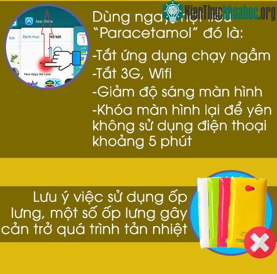 Một số ốp lưng gây cản trở quá trình tản nhiệt