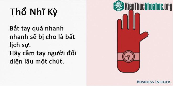 Cách bắt tay của người Thổ Nhĩ Kỳ