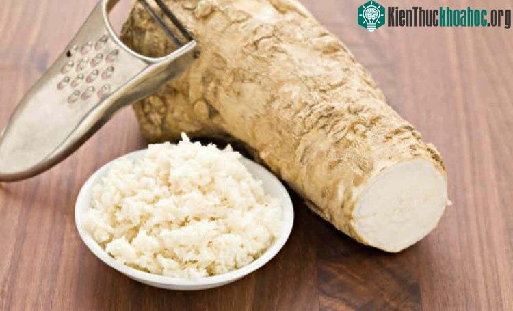 Cây cải ngựa châu Âu cũng đem đến cho bạn cảm giác cay xè.
