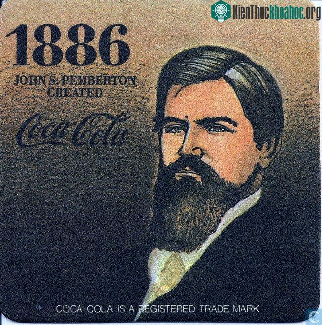 Chân dung dược sĩ John Pemberton, nhà phát minh vĩ đại nhờ cơn đau đầu của mình.