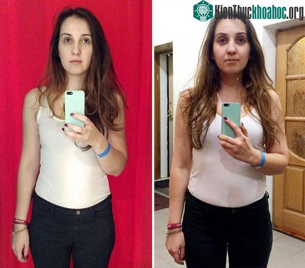 Gương qua xử lý cong nhẹ ở trục - chạy đều từ trên xuống sẽ khiến người soi trông thon thả hơn.