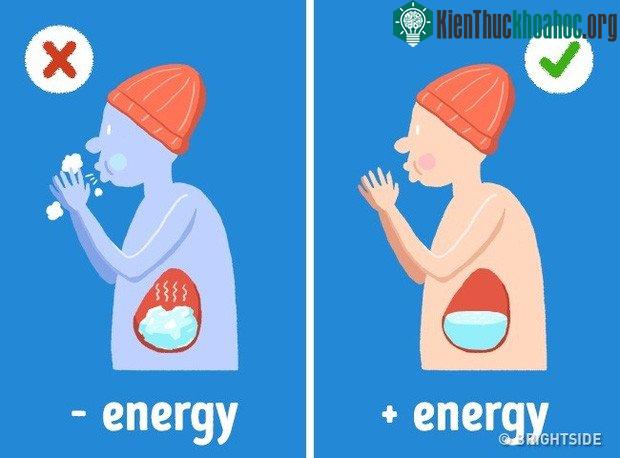 Trong trường hợp bần cùng bất đắc dĩ, hãy chờ tuyết tan chảy rồi hãy lấy nước uống.