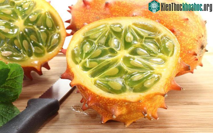Kiwano lại chứa hàm lượng chất dinh dưỡng khá cao.