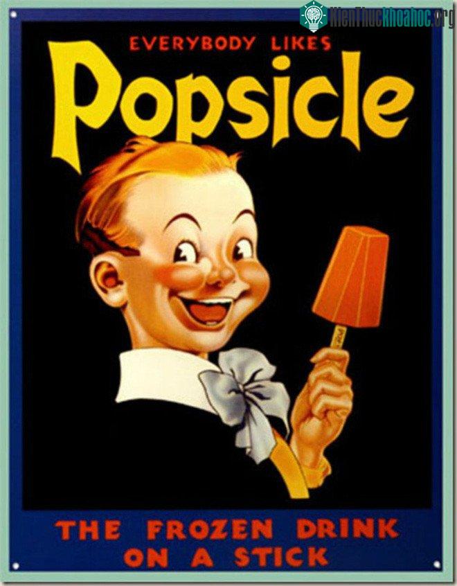 Kem que thực chất là một món đồ uống đóng băng trên que.