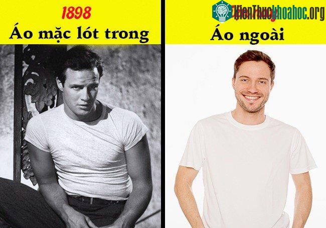 Trong thế chiến thứ hai, áo phông được sử dụng làm đồ lót.