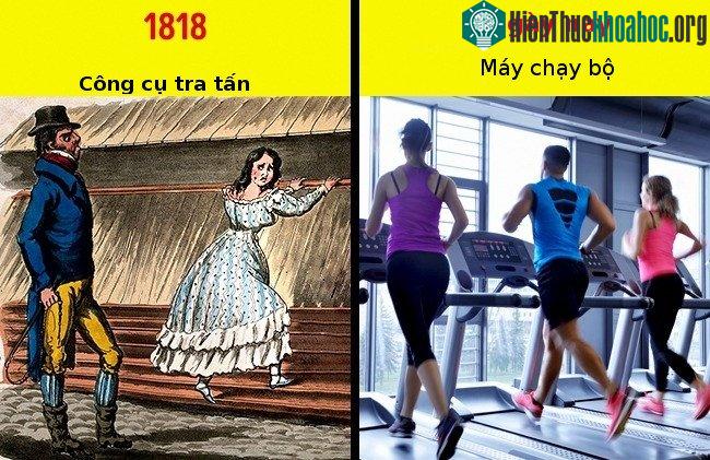 Ban đầu, cỗ máy này được dùng để vắt kiệt sức lao động của tù nhân.
