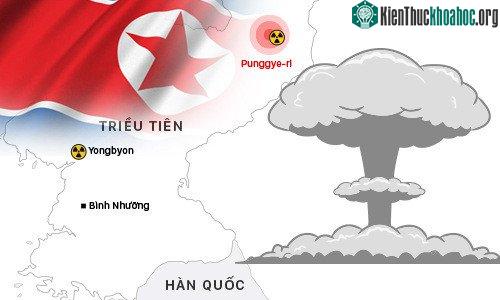 Lần thử hạt nhân thứ sáu uy lực nhất của Triều Tiên.