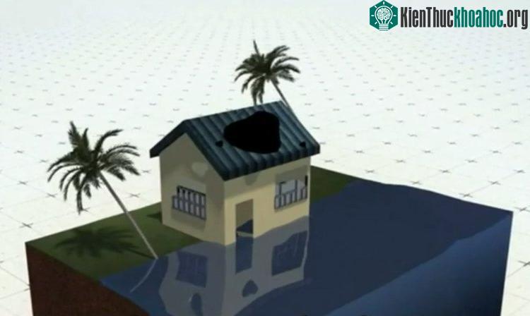 Bão cấp 1 thì chỉ gây thiệt hại nhỏ về nhà cửa.