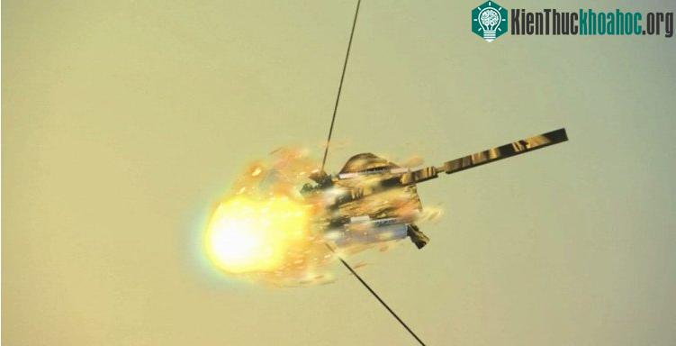 Sau khi tiến vào lớp khí quyển dày của sao Thổ, Cassini sẽ mất 5-6 phút để vỡ nát và tan chảy.