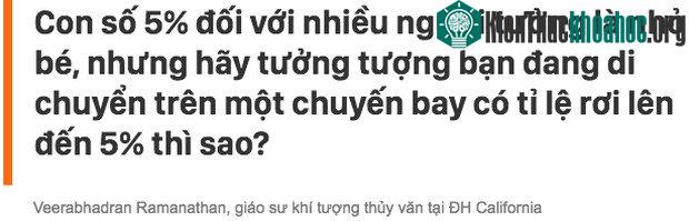 Với 3°C, thảm họa thiên nhiên sẽ ở mức không thể kiểm soát.