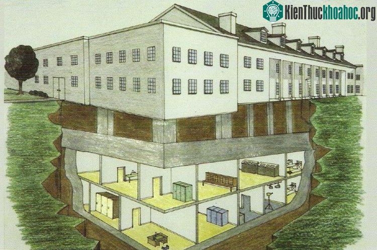 Cánh tây Virginia của khách sạn Greenbrier.