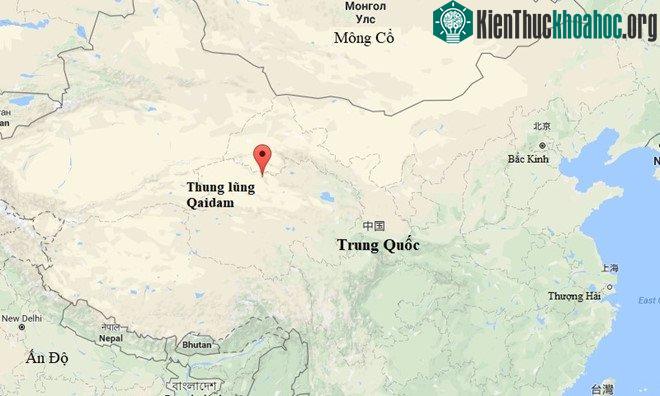 Địa điểm dự kiến xây dựng "Làng sao Hỏa". (Ảnh:Google).