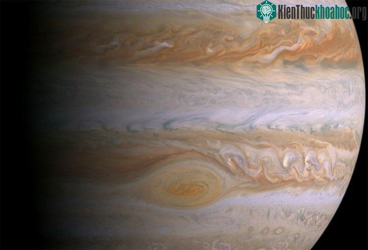 Hình ảnh cận cảnh của sao Mộc do tàu Cassini chụp lại. (Ảnh: NASA).