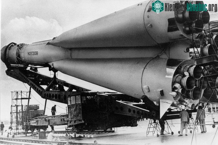 Tàu Phương Đông 1- con tàu đưa Gagarin vào không gian. (Ảnh: ITN).