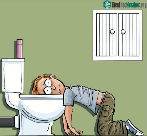 Bệnh có một số triệu chứng điển hình đầy bụng, sôi bụng; tiêu chảy liên tục, nhiều lần..