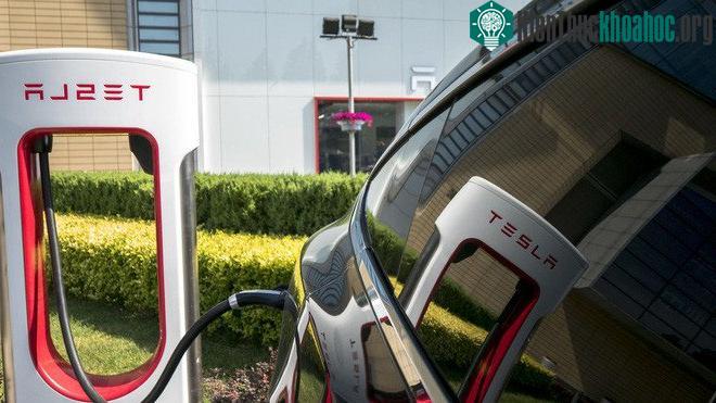 Mạng lưới sạc điện của Tesla.