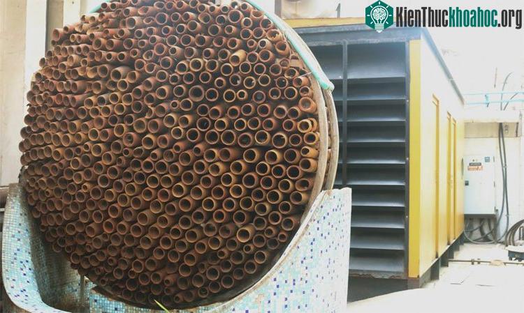 Giải pháp làm mát không khí này có tính thẩm mĩ cao.