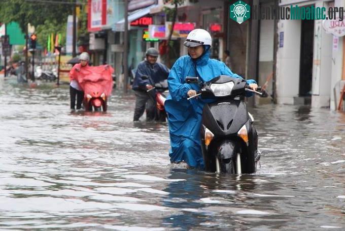 Khu vực trũng thấp như TP Huế có thể bị ngập do mưa lớn. (Ảnh minh họa: Võ Thạnh).