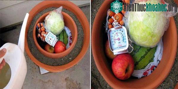 Công cụ giữ lạnh đặc biệt có tác dụng bảo quản thực phẩm không thua kém gì tủ lạnh.
