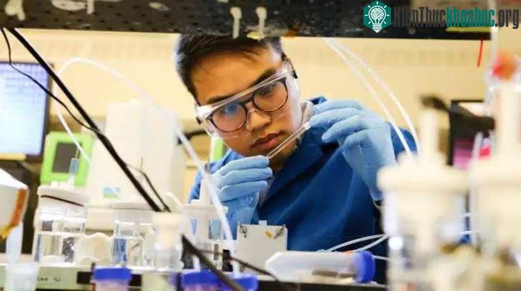 Phil De Luna là một trong những tác giả của nghiên cứu này về một chất xúc tác hiệu suất cao trong việc tạo ra hệ thống quang hợp nhân tạo trong tương lai. (Ảnh: Tyler Irving).