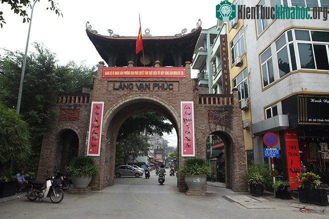 Làng nghề dệt lụa Vạn Phúc