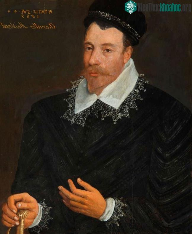 Bức họa Sir John Maitland của lâu đài Thirlestane vẽ bởi nghệ sĩ người Hà Lan Adrian Vanson năm 1589 (Ảnh: Iflscience).