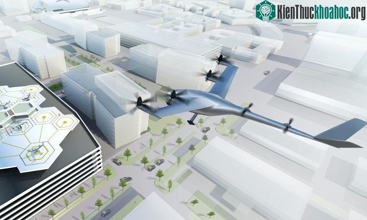 Tầm nhìn của Uber nhằm thực hiện các chuyến taxi bay có thể được hiện thực hóa vào năm 2020. (Ảnh: Uber).