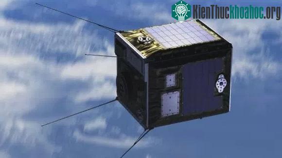 Vệ tinh chứa những viên bi tạo mưa sao băng nhân tạo của ALE.
