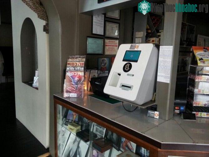 Một cây ATM Bitcoin ở New Mexico, Mỹ.